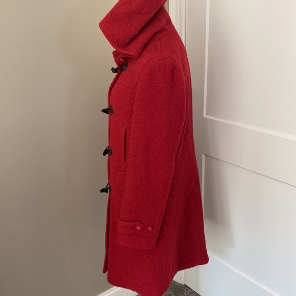 Express red toggle winter coat size 11/12 - Picture 3 of 7